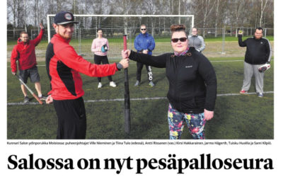 Kunnari esillä paikallislehdessä